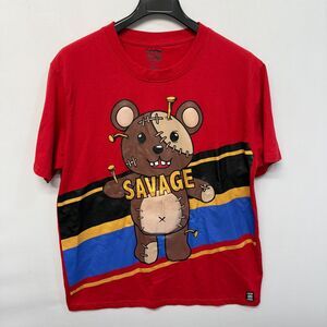 Vintage Phat Farm Men T-Shirt Tee Size XXL 2XL Savage Bear Y2K Baggy C001 -2